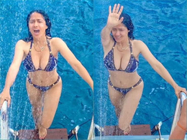 Salma Hayek’s family just won't let her pose for bikini shoot in 'peace'