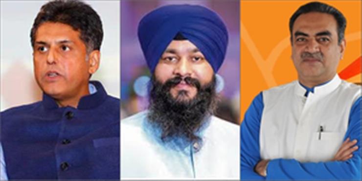 It’s political clash between Chandigarh-born and four decades of local connect candidate
