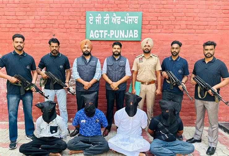 Punjab police's AGTF busts terror module backed by mastermind Iqbalpreet Buchi, Key operative Gurwinder Shera among four held