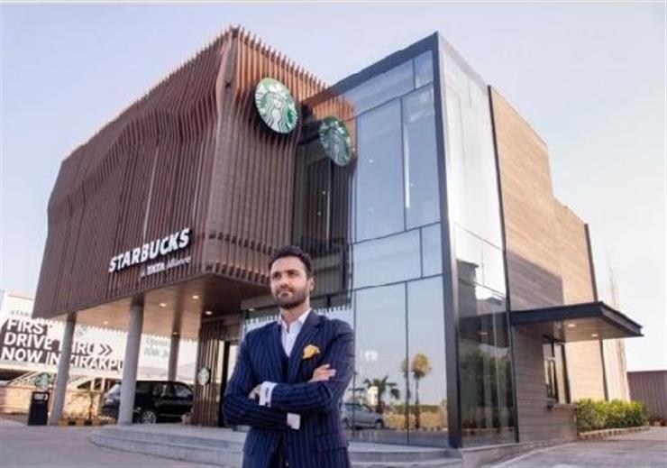 Starbucks opened its first drive through outlet in Zirakpur near Chandigarh