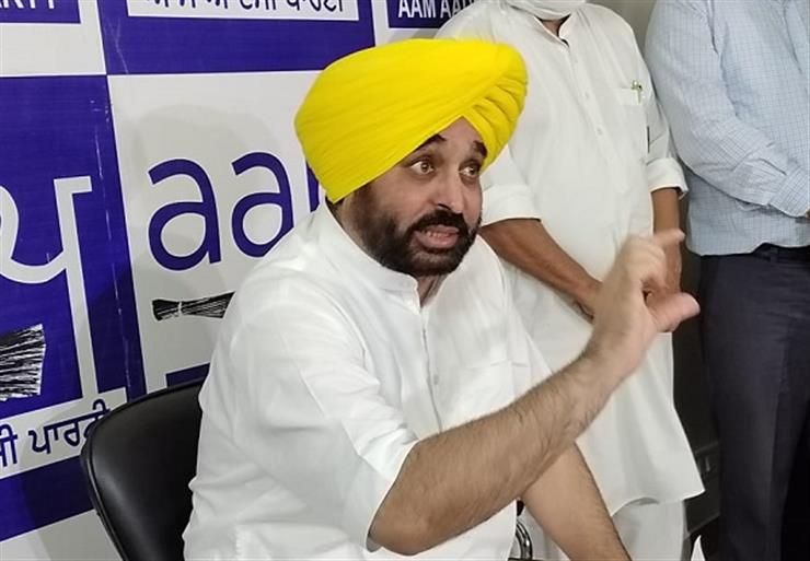 Captain Amarinder ruined Punjab in the last four and a half years: Bhagwant  Mann