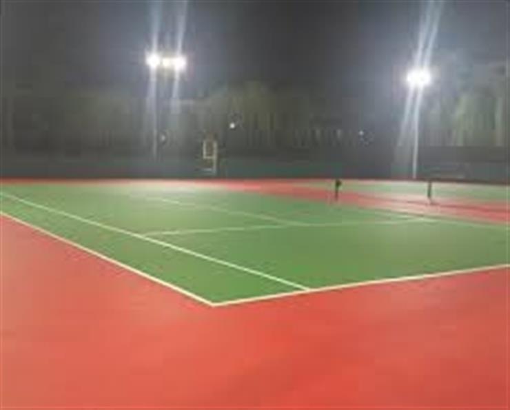 Tennis, Basketball and Volleyball courts come up four smart schools of