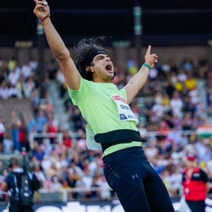 Stockholm Diamond League Neeraj Chopra breaks national record with