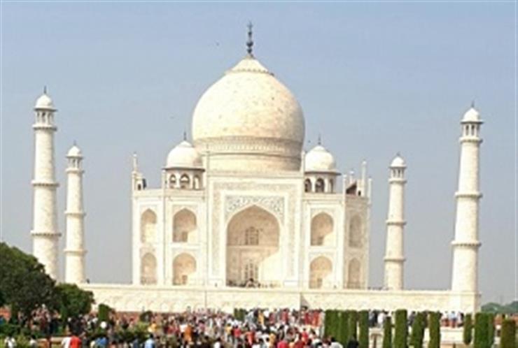 Taj Mahal dazzles after recent rains as Yamuna level rises