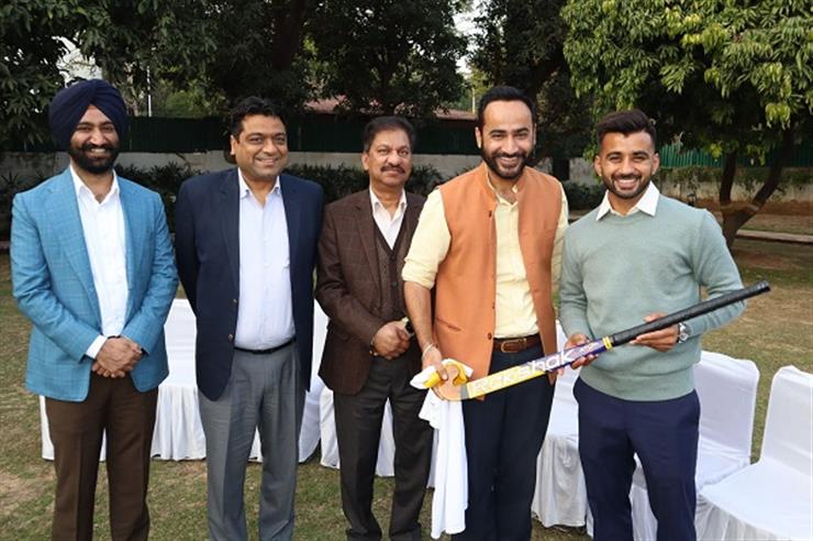 Sports Minister Meet Hayer honours Indian Hockey players