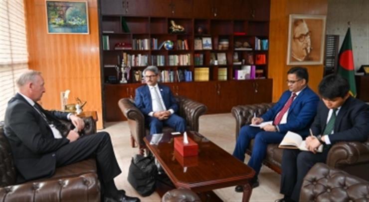 De minister van Buitenlandse Zaken van Bangladesh sprak zijn tevredenheid uit over de betrekkingen met België