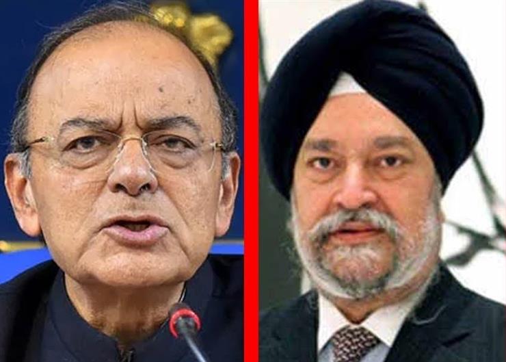 Late Arun Jaitely and Union Minister Hardeep Singh Puri both lost Lok Sabha poll from Amritsar seat