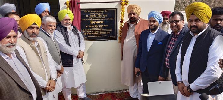 Chetan Singh Jouramajra inaugurates two projects for utilizing treated water of STPs for irrigation at Talwandi Bhai and Zira