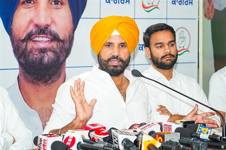 Punjab Congress attacks CM Bhagwant Mann and BJP president Sunil Jakhar for killing of young farmer by Haryana police