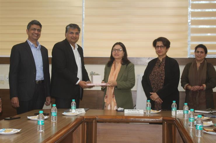 PU inks MoU with HBCH & RC for Academics and Research