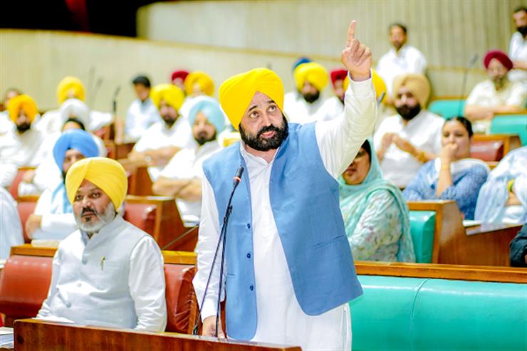 Punjab CM assails opposition for running away from the Governor's address