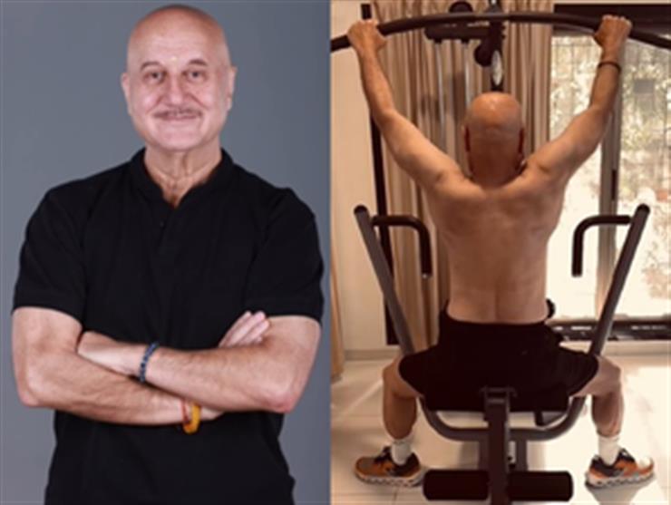 Anupam Kher lifts heavy weights for back workout: 'If it doesn’t challenge you, it won’t change you’