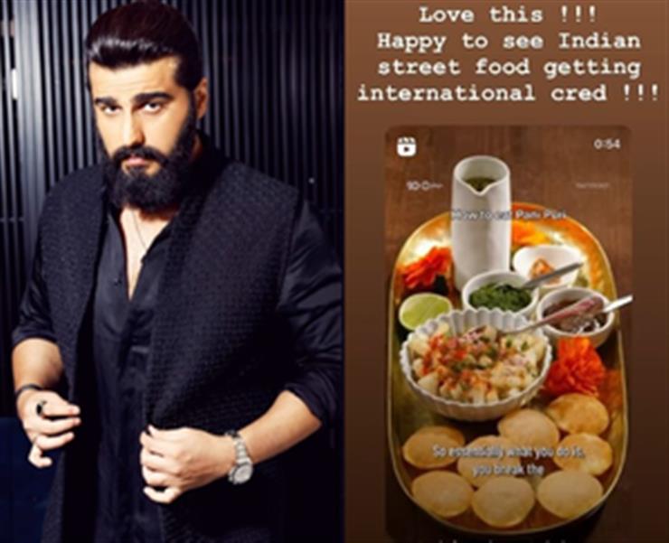 Arjun Kapoor says he is happy to see Indian food getting credit across the world