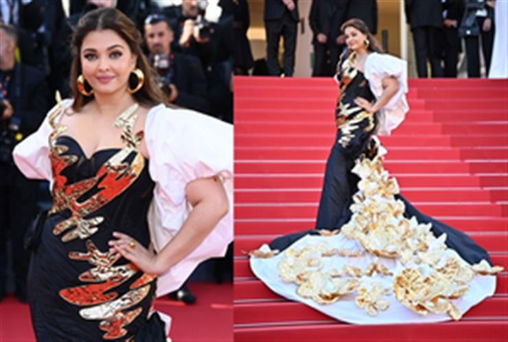 Aishwarya's Falguni & Shane Peacock-designed Cannes outfit doesn't impress netizens