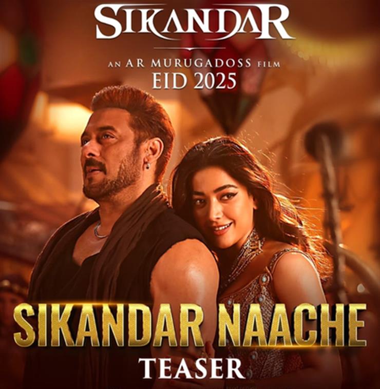 Salman Khan, Rashmika Mandanna groove to ‘Sikandar Naache’ in song teaser