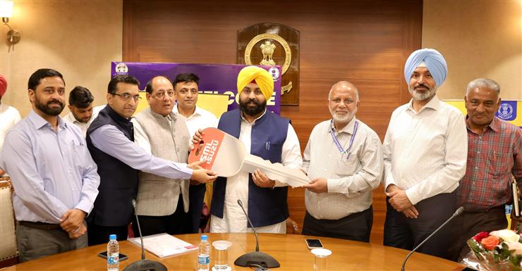 Harjot bains dedicates new bus for ropar school to empower education journey