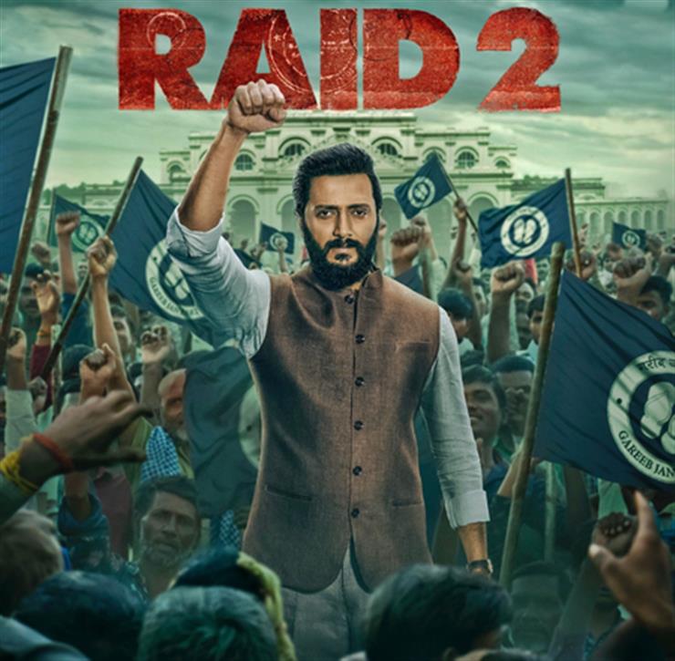 Riteish Deshmukh turns politician in the first look poster of ‘Raid 2’