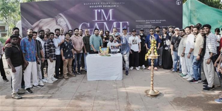 Shooting for Dulquer Salmaan's 'I'm Game' begins