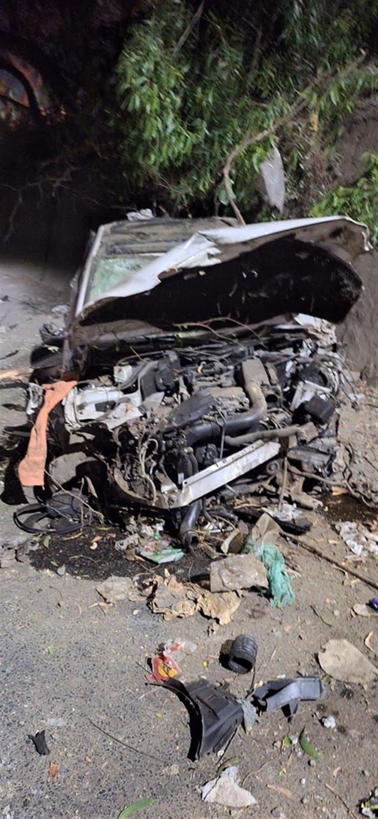 Pune hit-and-run: Merc crushes biker to death, falls off highway bridge