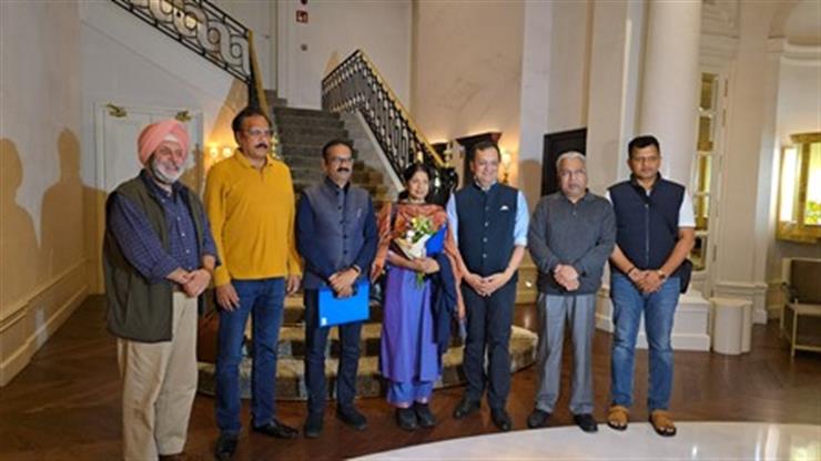 MP Dr. Ashok Kumar Mittal in Madrid as Indian Delegation Advances Operation Sindoor Diplomacy