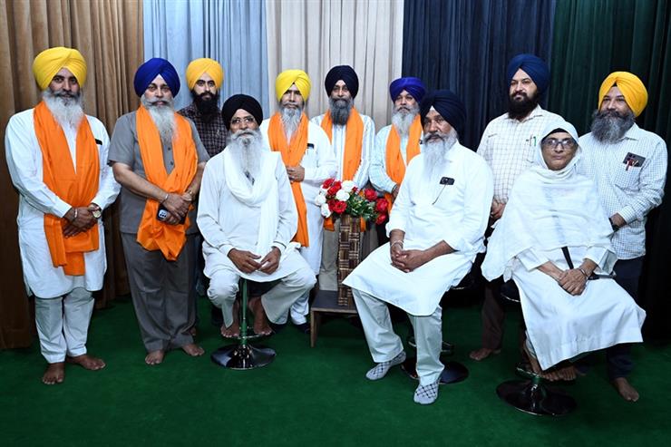 Advocate Dhami inaugurated the newly built studio of the SGPC