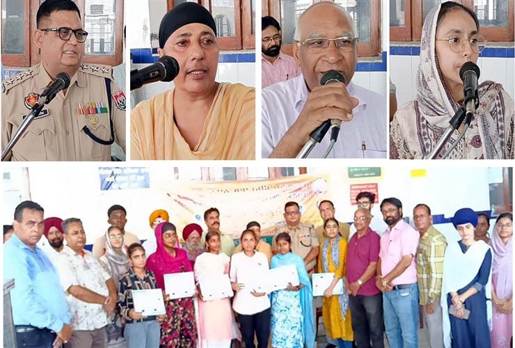 52 Girls Awarded Certificates and Sewing Machines by Sarb Naujawaan Sabha