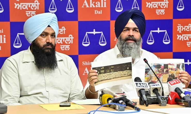 SAD demands probe into money trail to find out on whose behalf DIG Harcharan Bhullar was collecting ill gotten wealth