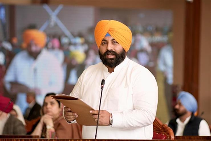 Special Vidhan Sabha session: Harjot Bains tables resolution hailing Guru Tegh Bahadur's supreme sacrifice