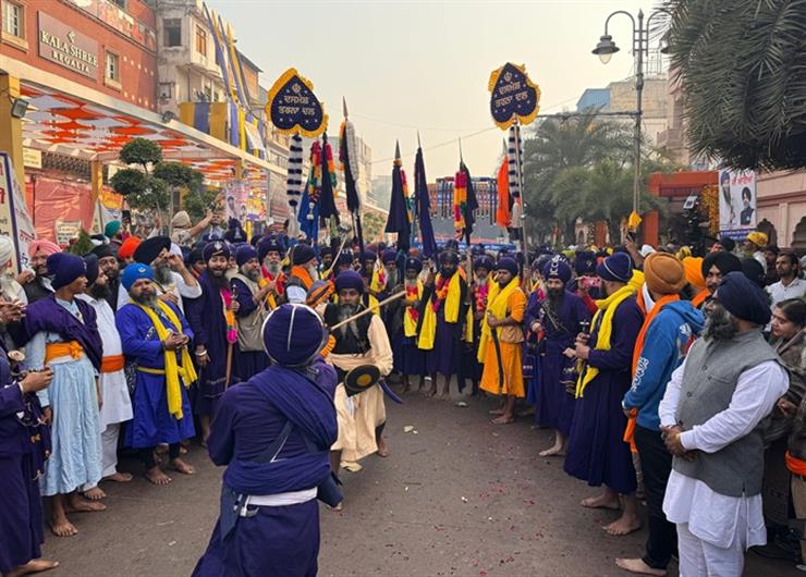 SGPC begins 'Sis Marg Nagar Kirtan' from Delhi to Sri Anandpur Sahib