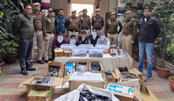 Delhi: Illegal mobile manufacturing unit busted in Karol Bagh; 5 arrested