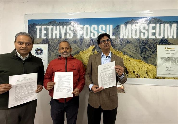 South Dakota Mines and Jaypee University Scientists Visit Tethys Fossil Museum to Launch Landmark Research Collaboration