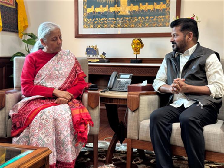 Telangana CM meets FM Sitharaman, seeks support for residential schools programme