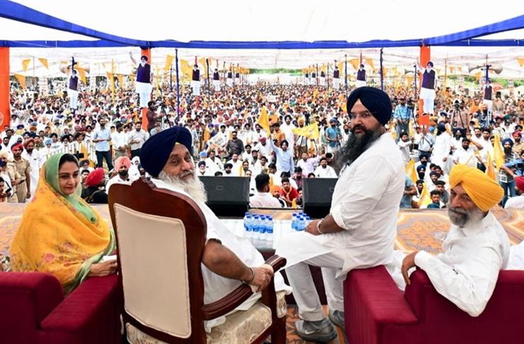 Next SAD govt will develop holy city Talwandi Sabo on pattern of Sri Amritsar Sahib besides making it an educational hub: Sukhbir Badal