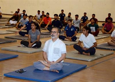 International Yoga Day celebrated at Guru Nanak Dev University