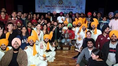 All Round Performance by Khalsa College in Inter-Zonal Youth Festival
