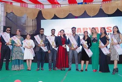 Jyoti & Anish Crowned Aryans Ms. & Mr. Face of the Year
