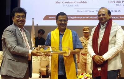 Delhi CM, L-G jointly inaugurate GGSIPU's east Delhi campus