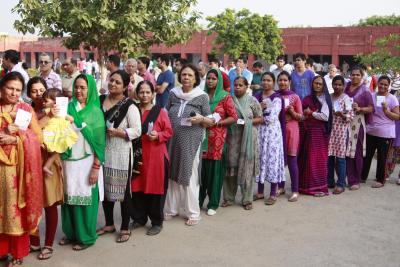 Haryana witnesses 31 pc voter turnout so far