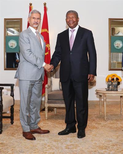 Prez Lourenco-PM Modi's talks will chart new avenues of growth between India-Angola: S Jaishankar