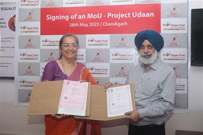 Prayas Trust Udaan and RCED initiate a new Initiative to train and employ Women
