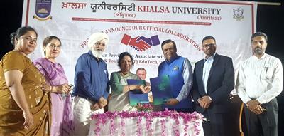 Khalsa University Signs MoU with L&T EduTech for Industry-Integrated Engineering Programs
