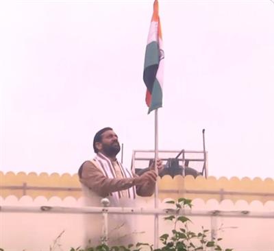 Our National Flag symbol of pride & glory, says Haryana CM after hoisting Tricolour