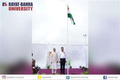 Gaiety marks I-Day at Rayat Bahra University