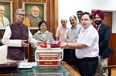Haryana Governor Prof Ashim Kumar Ghosh adopts five TB patients as ‘Nikshay Mitra’