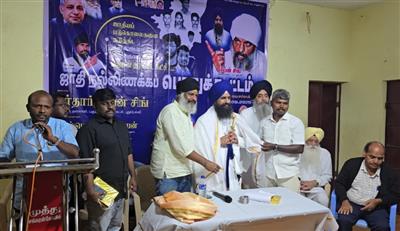 Great Enthusiasm Towards Sikhi Among People of Tamil Nadu: Jathedar Gargajj