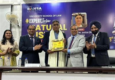 Expert Lecture on Natural Justice Organised at RBU