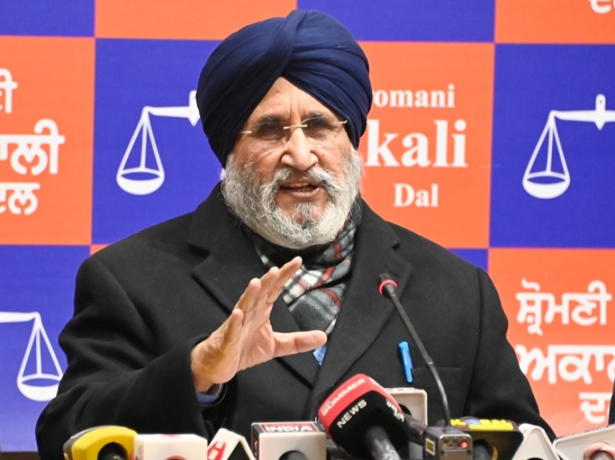 MBBS fee hike a double blow to meritorious students and middle-class families: Dr Daljit Singh Cheema 