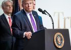 Trump says Iran to be hit hard if Hormuz Strait not reopened soon