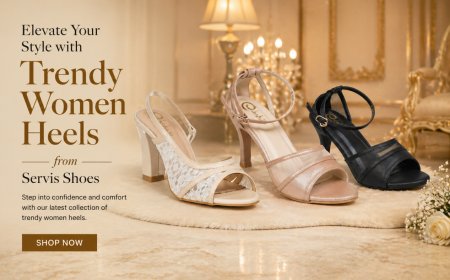 Elevate Your Style with Trendy Women Heels from Servis Shoes