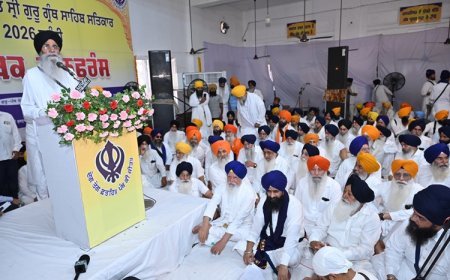 Panthic conference at Baba Bakala Sahib unanimously asked the government to immediately remove objectionable provisions from the sacrilege Act